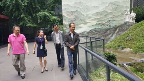 烟台市科协到四川科技馆学习考察