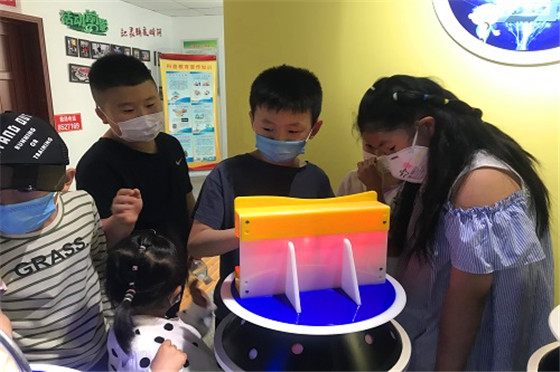 烟台市科技馆组织“庆六一”科普社区行活动